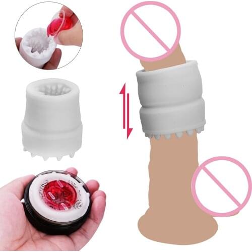 IKOKY Vagina Real Pussy Penis Trainer Male Masturbator Portable Sex Toys for Men Penis Delay Massager Sex Products