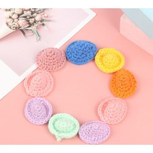 Dollhouse Miniature Handmade Hat Knitted Autumn And Winter Warm Accessories