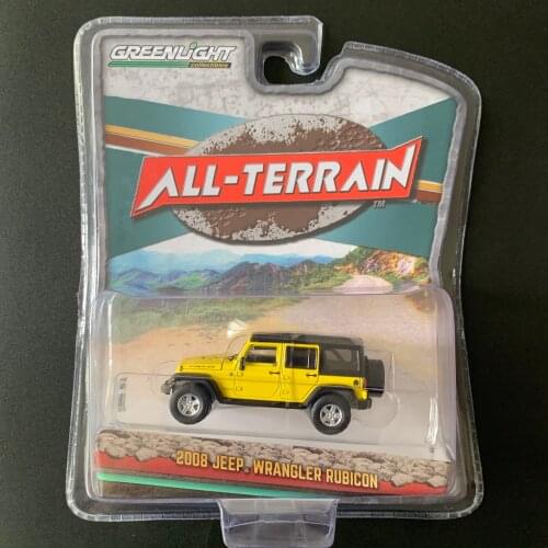 NEW GreenLight car 1/64 2020 JEEP WRANGLER unlimited 70th Anniversary Edition Collectors Edition Car Model Toy gift