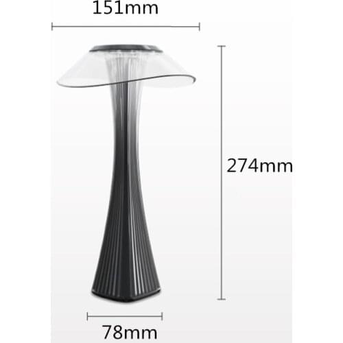 New small waist desk lamp cross border simple USB charging students learn led reading desk lamp Bedroom Table Lamp