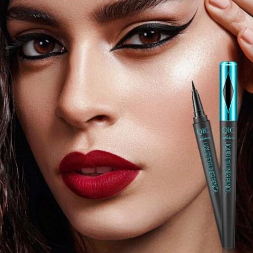 Professional Women u-ltimate Black Liquid Eyeliner Long-lasting Waterproof Quick-dry Eye Liner Pencil Pen Makeup Beauty Tools