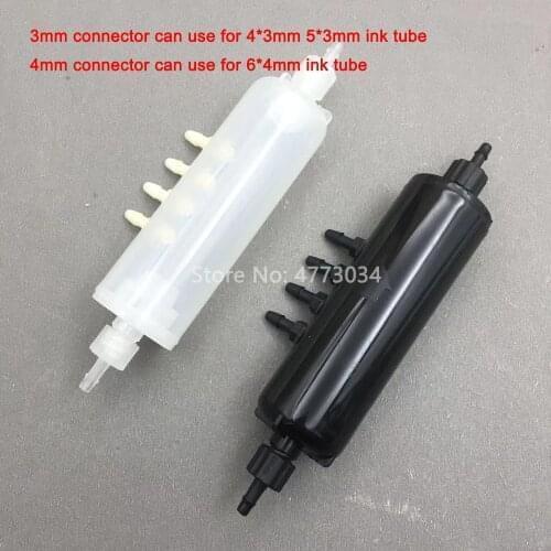 10PCS Ink Circulation Splitter Ink Circulation Buffer Bottle for Epson XP600 5113 4720 Print Head Printhead Printer Spare Parts