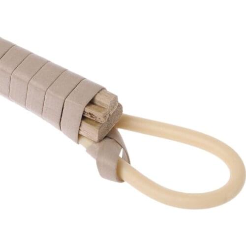 Traditional Racket Woven Imitation Rattan Clean Duster Carpet Rug Beater Durable Handmade