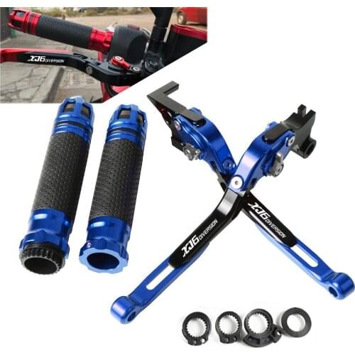 Motorcycle Brake Clutch Lever Extendable Adjustable Handlebar Grip For YAMAHA XJ6 XJ 6 DIVERSION 2009 2010 2011 2012 2013 2014