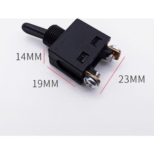 2pcs Angle grinder switch 100 type cutting machine rear power switch grinder hand grinder switch accessories