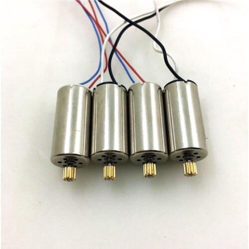 4PCS/Set Motor Engine For SJR/C SJRC S20 S20W RC Quadcopter Motor Engine Motot A Motor B Spare Parts S20W Motor