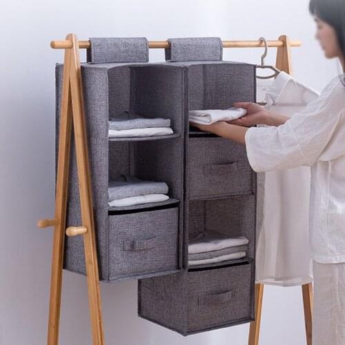 5 Layer Household Hanging Organizer Sundries Storage And Sorting Storage Bag Door Wall Installation 5 Transparent Pocket Storage