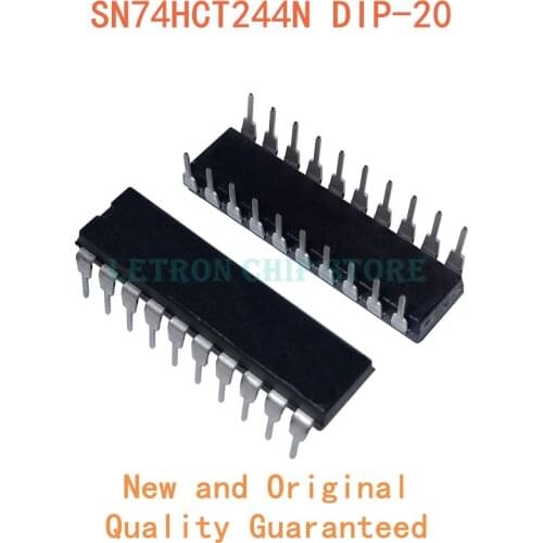 10pcs SN74HCT244N DIP20 HD74HCT244P DIP DIP-20 74HCT244N SN74HCT244 74HCT244 original and new IC Chipset