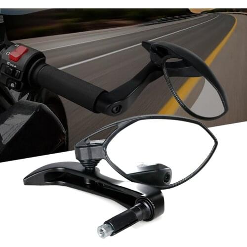 For YAMAHA YZF R1 R3 R6 R25 MT07 MT09 FZ07 FZ09 YBR 125 KAWASAKI Z800 Z1000 Universal 22MM Handlebar Rear View Mirror Motorcycle