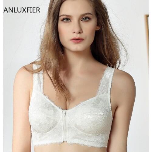 H9667 Front Button Bra Lingerie Women After Breast Cancer Surgery Special Bras Underwear Gathered Without Steel Rims Thin Bra