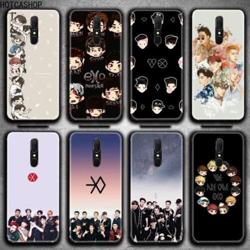 Kpop EXO Phone Case For Oppo A5 A9 2020 Reno2 z Renoace 3pro A73S A71 F11