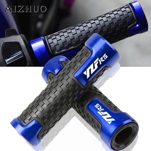 7/8"22mm Motorcycle Accessories Handlebar Grips Handle Bar Hand Bar Motorbike For YAMAHA YZF R15 YZFR15 YZF-R15 2008-2018