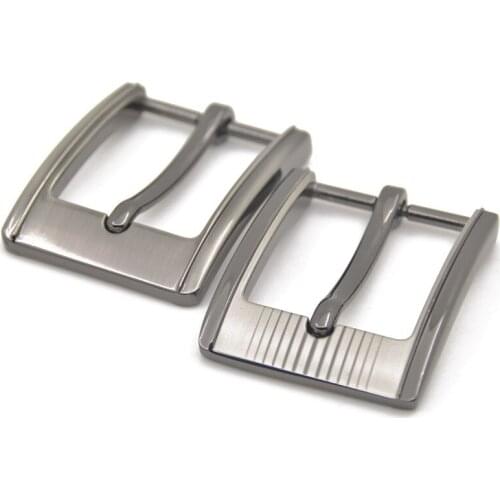 1 Pcs 30mm Mens Casual Zinc Alloy Belt Buckle End Bar Heel Buckle Single Pin Half Buckle for Leather Craft Denim Webbing Diy