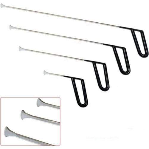 PDR Rod Set with Whale Tails Hand Tools Dent Puller Kit Car Dent Remover Auto Dent Puller with Hammer and Tap Down Paintle