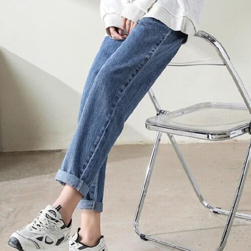 Maternity Clothing Jeans Pants For Pregnant Women Clothes Nursing Trousers Pregnancy Overalls Denim Long Prop Belly Legging New