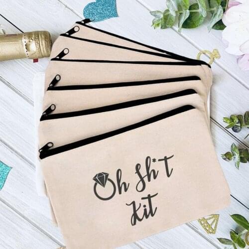 Oh Shit Kit Hangover gift Bag Bachelorette hen Party bridal shower birthday Wedding engagement Christmas New Year decoration