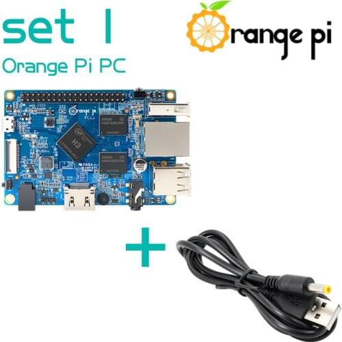 Orange Pi PC+Power Cable,Supported Android, Ubuntu, Debian Mini Single Board