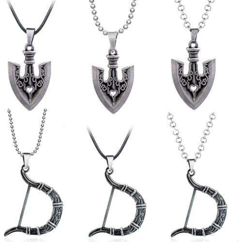 Anime JOJOS BIZARRE ADVENTURE Necklace Metal KILLER QUEEN Bow Arrow Choker Necklaces Higashikata Josuke Cosplay Jewelry