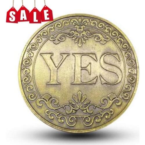 Yes No Commemorative Coin Souvenir Challenge Collectible Coins Collection Art Craft Gifts DropShipping Aliexpress France Mexico