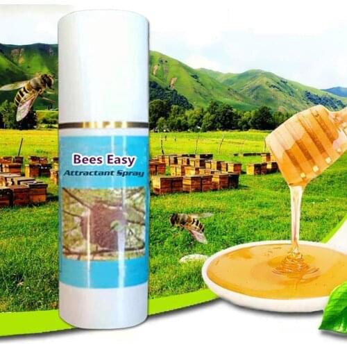 60ml Bee Easy Attractant Spray Swarm Lure Portable Beekeeping For Farms Tools Carpenter Beehive J8R9