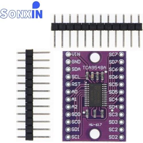1PCS SM New TCA9548A 1-to-8 I2C 8 -way multi-channel expansion board IIC module development board TCA9548 8 Channel