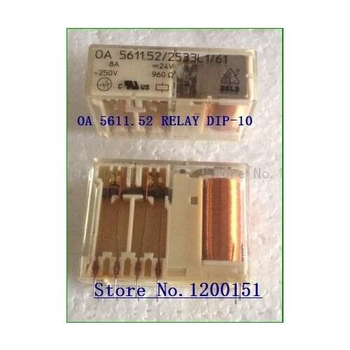 5611.52/2533L1/61 24V 108A 24dc 5611.52/2542W1/61 12VDC relay DIP-10