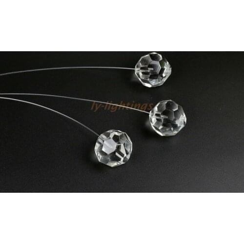 50pcs tailpieces for optical fiber fit 0.5mm to 1mm optical fiber cables crystal tails for fibre optic decoration