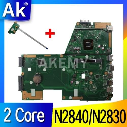 AK X551MA Laptop motherboard for ASUS X551MA X551M X551 F551MA D550M Test original mainboard 2 Core CPU N2840/N2830 CPU