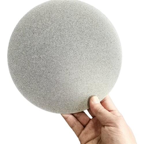 Imperforate 8" inch Diamond Grinding Disc Coated Flat Lap Disk Jewelry Tools ILOVETOOL