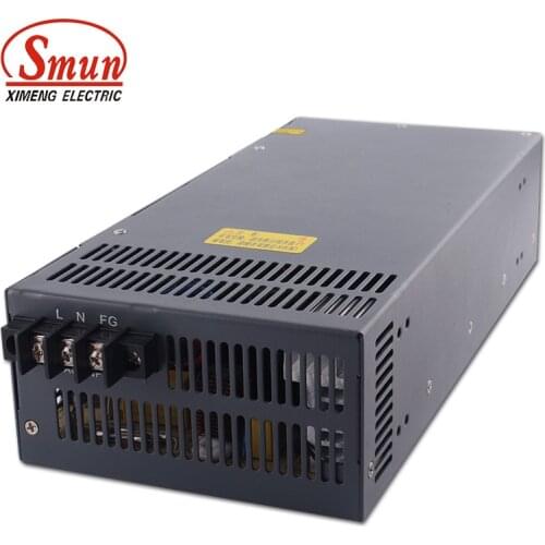 SMUN S-1200-15 1200W 15V 80A Single Output Switching Power Supply with CE ROHS From China Supplier Industrial and Led Used
