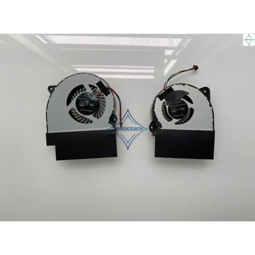 Original new for Asus s7z S7ZC ROG GL702 gl702ZC RX580 laptop cpu cooling cooler fan DFS2013124P0T FK0V DFS593512MN0T FKOW