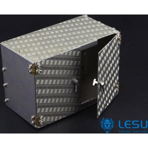 LESU Metal ToolBox for 1/14 RC TAMIYA Tractor Truck Benz Scania MAN Model Dumper Car