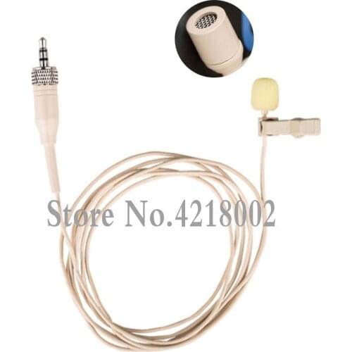 Skin Lavalier Lapel Microphone for Sennheiser G1 G2 G3 Wireless Transmitter Omnidirectional Condenser Mic