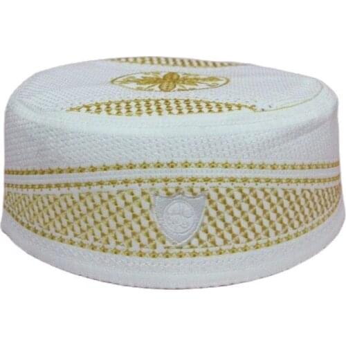 Exquisite Gold thread embroidery pattern Hui Muslim worship hats muslim men wholesale/dropshipping 123172