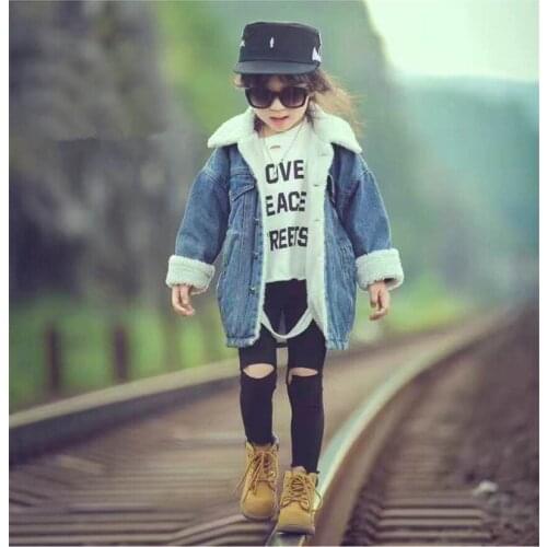 Rettichbaby Denim Jackets For Girls