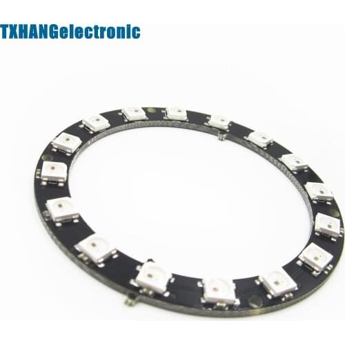 RGB LED Ring 16Bit WS2812 5050 RGB LED + Integrated Drivers diy electronics