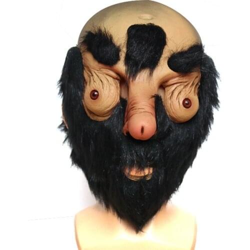 Halloween Horror Mask Party Cosplay Face Scary Masque Masquerade Latex Mask Horrible Ghastly Monster Mask Party Props 2020