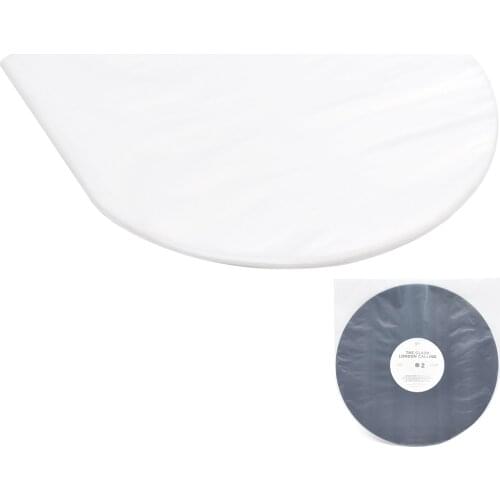 50pcs Dustproof LP Accessories Vinyl Sleeve Container Cover Clean Anti-Static Turntable Protection Bag Replacement Inner