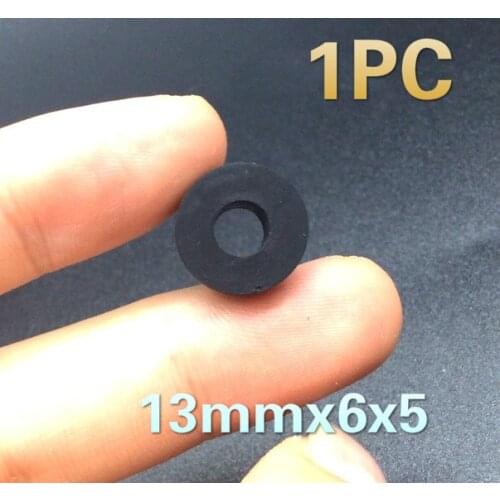 1PC 13mmx6x5 retractor press wheel belt pulley rubber audio pressure recorder cassette deck pinch roller tape Stereo player