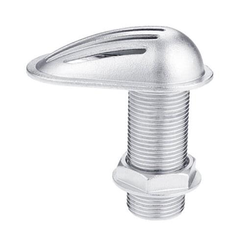 1X 51mm Stainless Steel 316 Boat Intake Strainer Thread Thru-Hull Pump Hose Fitting Water Outlet Hose Pipe Marine Accessories