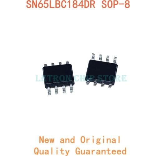 10PCS SN65LBC184DR SOP8 6LB184 SOP-8 65LBC184DR SOP 65LBC184 SOIC8 SOIC-8 SMD new and original IC