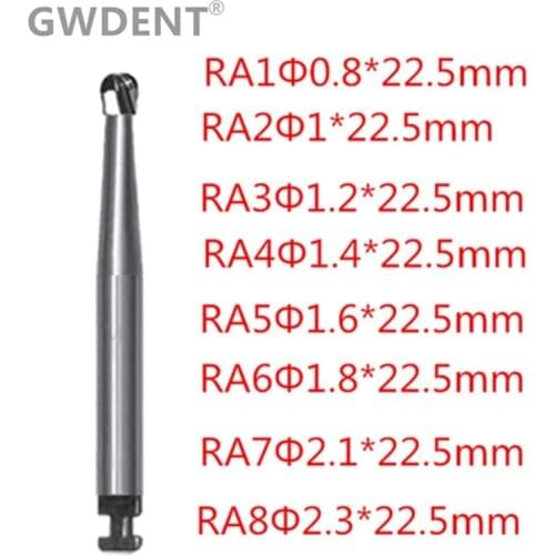 5 Pcs Dental product RA round bur free shipment dental Lab low speed Tungsten Carbide Burs RA bur