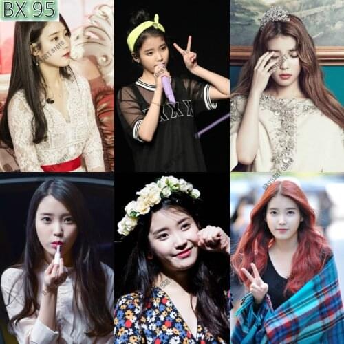 Diamond Painting IU Lee Ji Eun Korean Star Singer Diamond Embroidery Full Square/Round Mosaic Cross Stitch Kits Room Decoration