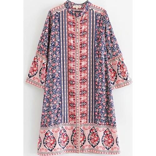 J-Bg Pink Blue Blouses