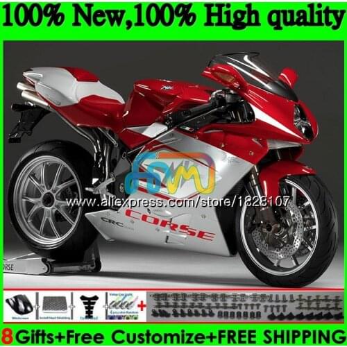 Body kit For MV Agusta F4 R312 750S 1000 R 750 1000CC 05 06 68BS.21 1000R 312 1078 1+1 MA MV Stock color F4 2005 2006 Fairings