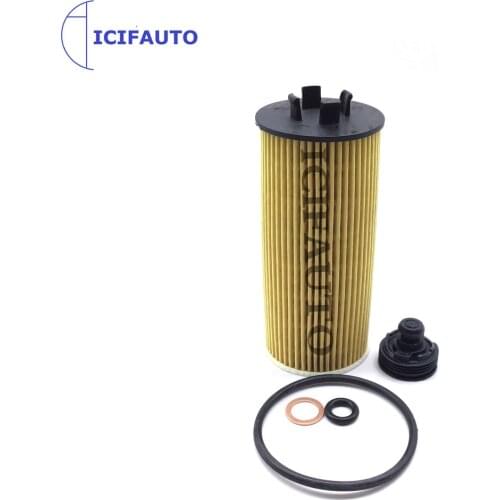 Engine Oil Filter Kits Insert For BMW F45 F46 F55 F56 Mini Cooper BMW X1 i8 11428570590 HU6015Z OX 815D