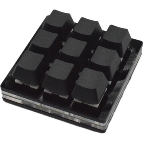 OSU Mini 9key Keyboard Photoshop Drawing Keyboard Support Red Switch Programming Macro Keypad Mechanical Keyboard With Software
