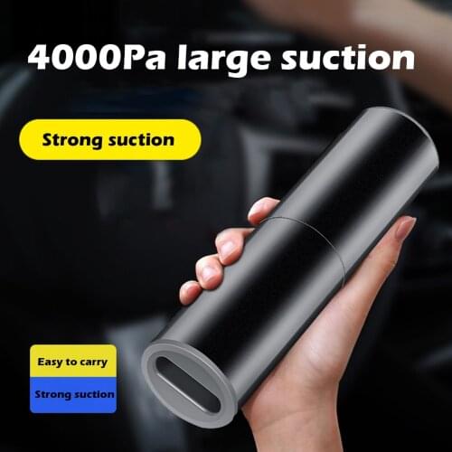 Mini 7000PA Vacuum Cleaner Cordless 120W Strong Cyclone Suction Portable Rechargeable Vacuum Cleaner Wet/Dry Auto for Car Home