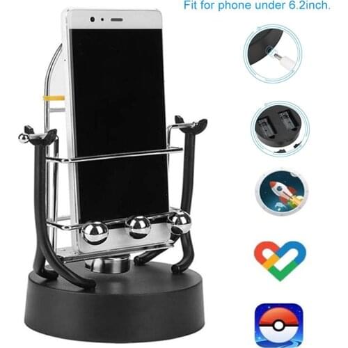 Phone Shaker Steps Counter Phone Stop Motion Stand Automatic Walker Phone Wiggle Swing Motion Brush Step Walker Shake Pedometer