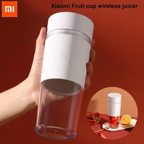 Xiaomi MIJIA Mi Portable Juicer Fruit Cup Wireless Juicers Extractor Machine USB Grinder Blenders Kitchen Mixer Quick Juicing